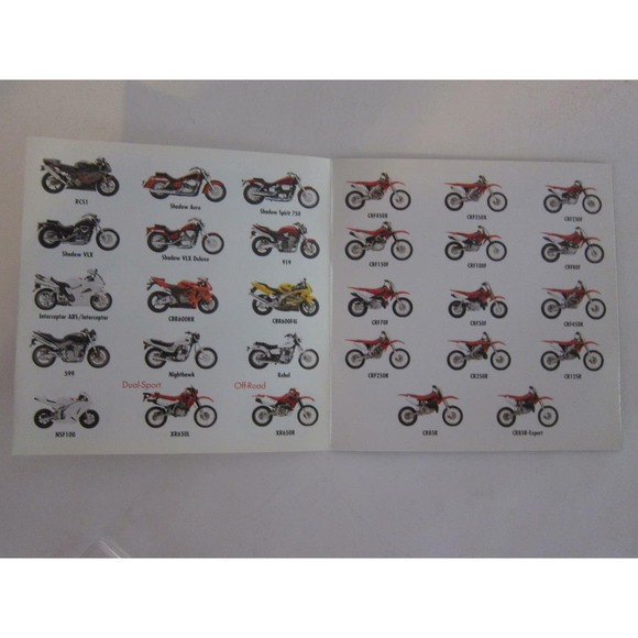 Honda Motors Division Redbook CD for press 2006 Street OFF Road ATV Scooters - Picture 3 of 10